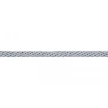Corde fantaisie gris moyen mélange 6 mm - La boite à tissus