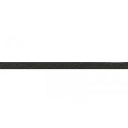 Corde lurex plate noir 8 mm - La boite à tissus