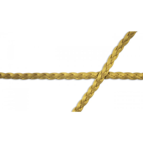 Corde plate tressée  suède 10 mm - La boite à tissus