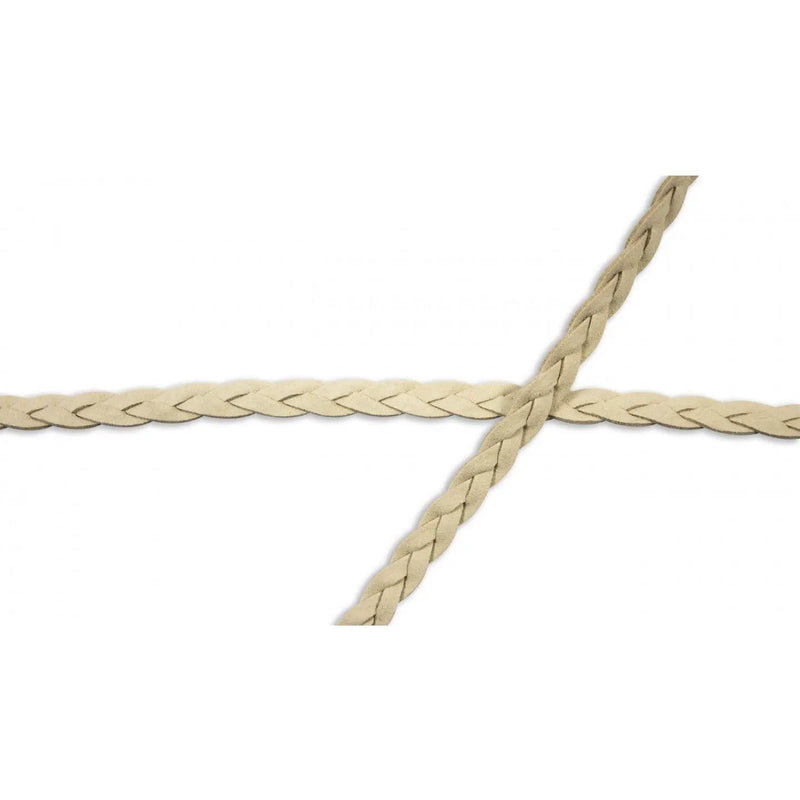 Corde plate tressée  suède 10 mm - La boite à tissus