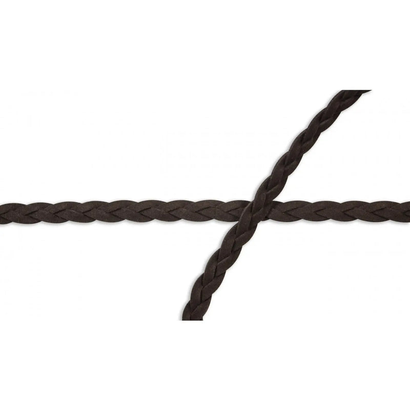 Corde plate tressée  suède 10 mm - La boite à tissus