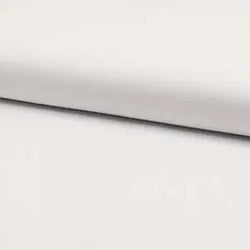 Coton bio uni blanc - La boite à tissus