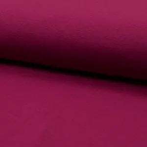 Coton bio uni framboise - La boite à tissus