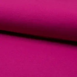 Coton bio uni fuchsia - La boite à tissus
