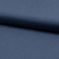 Coton bio uni jeans - La boite à tissus