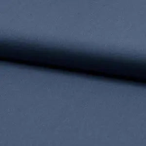 Coton bio uni jeans - La boite à tissus