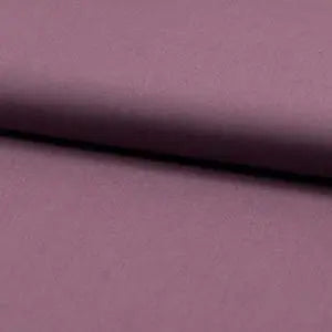 Coton bio uni mauve - La boite à tissus
