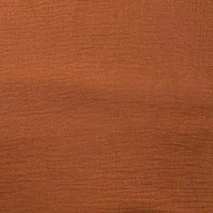 Double gaze cognac - La boite à tissus