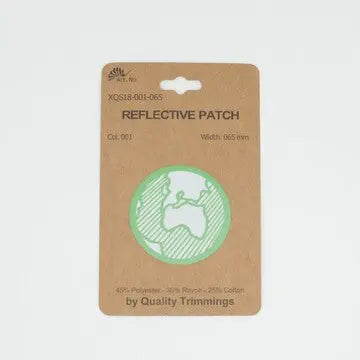 Ecusson réfléchissant planet 42x48mm - La boite à tissus