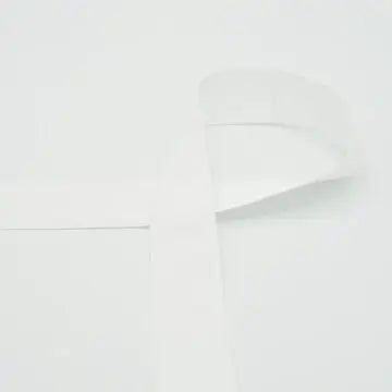 Elastique tissé satiné blanc 30 mm - La boite à tissus