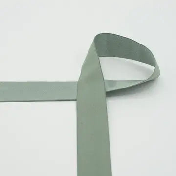 Elastique tissé satiné menthe 30 mm - La boite à tissus