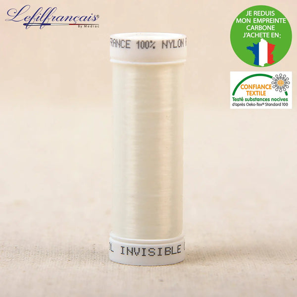 FIL INVISIBLE 300 MT Transparent - La boite à tissus