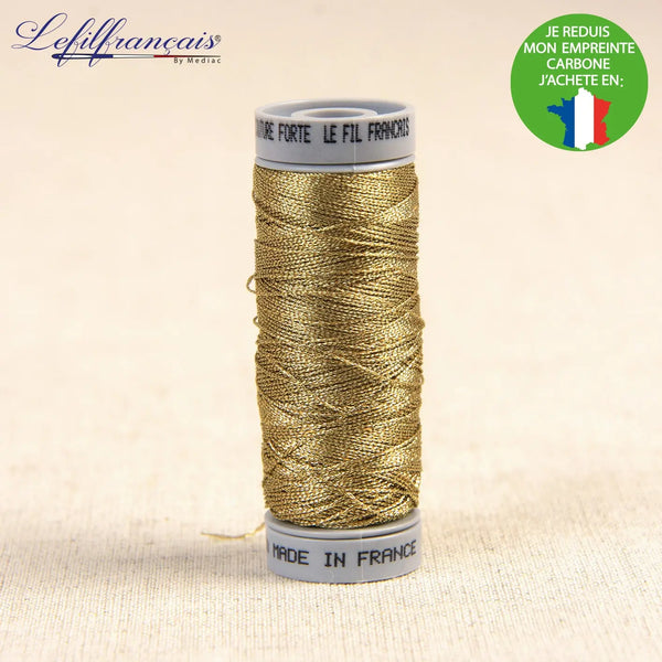 FIL METALLIQUE COUTURE FORTE 50M - La boite à tissus