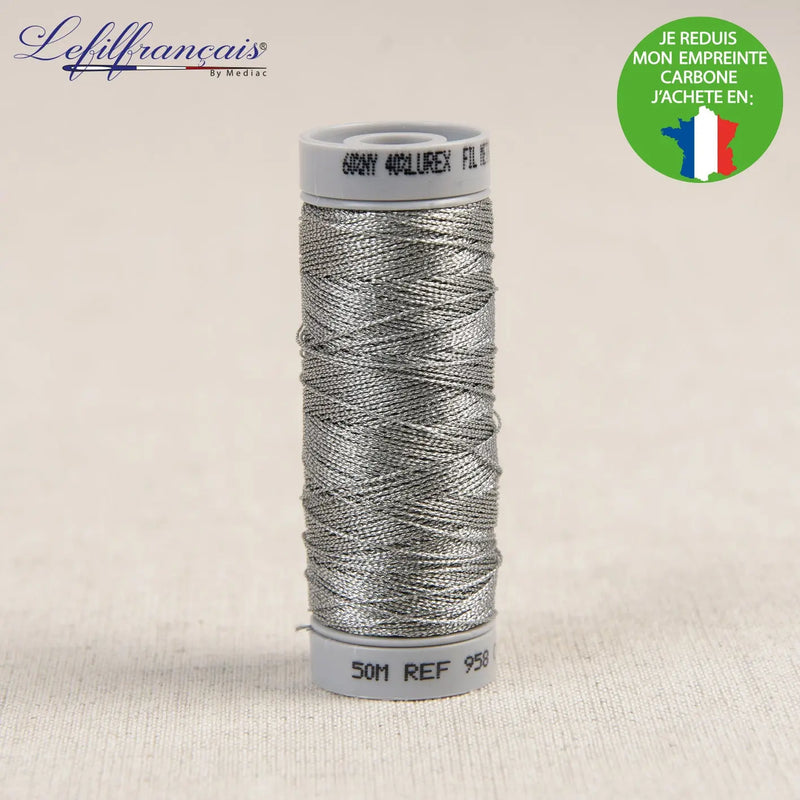 FIL METALLIQUE COUTURE FORTE 50M - La boite à tissus