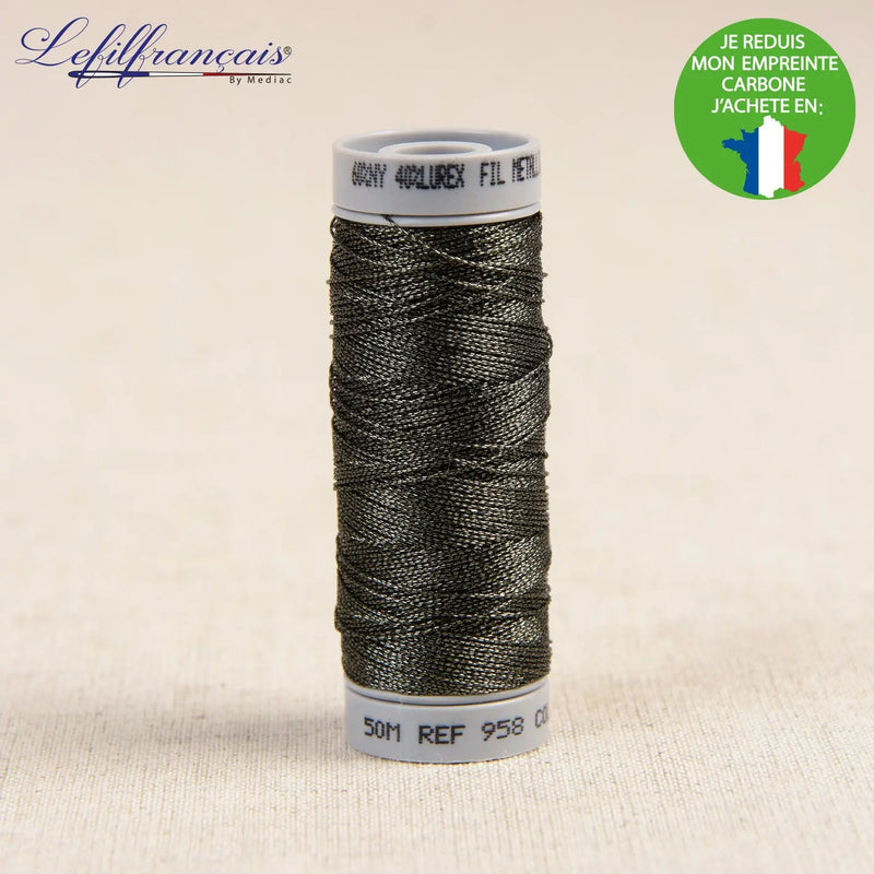 FIL METALLIQUE COUTURE FORTE 50M - La boite à tissus