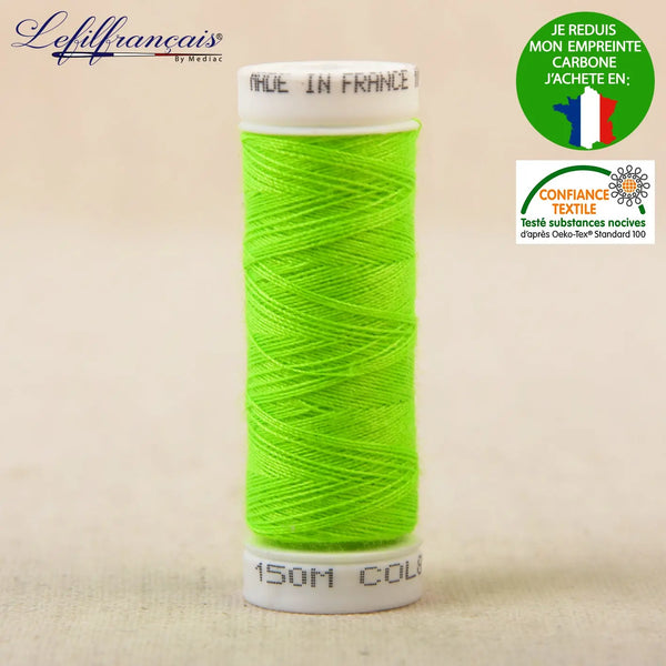 FIL POLYESTER FLUO 150M - La boite à tissus