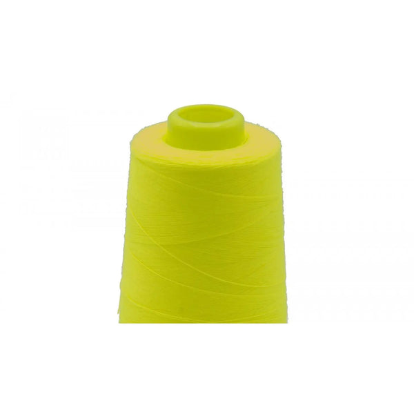 Fil surjeteuse jaune fluo - La boite à tissus
