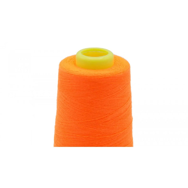 Fil surjeteuse orange fluo - La boite à tissus