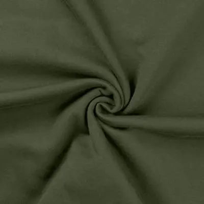 French terry  uni armée - La boite à tissus