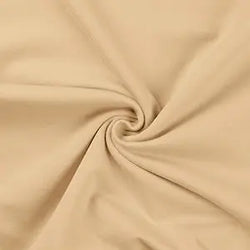 French terry sweat uni champagne - La boite à tissus