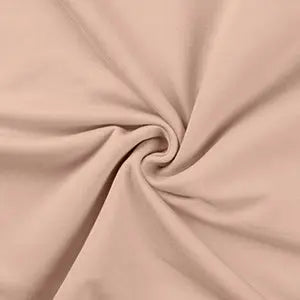French terry uni poudre - La boite à tissus