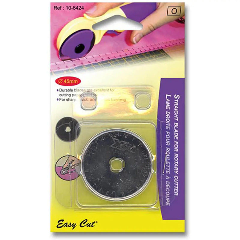 LAME COUTEAU ROTATIF EASYCUT 45MM - La boite à tissus