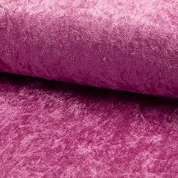Panne de velours fuchsia - La boite à tissus
