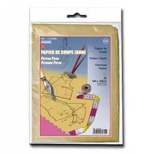 Papier de coupe Jaune - La boite à tissus