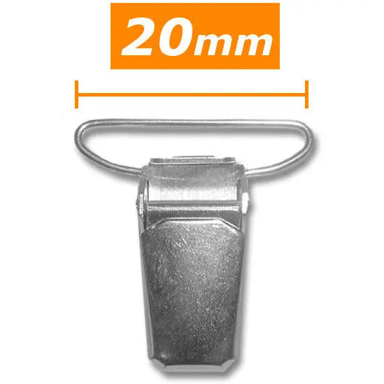 Pinces pour bretelles 20 mm - La boite à tissus