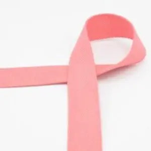 Sangle coton pour sacs corail  30 mm - La boite à tissus