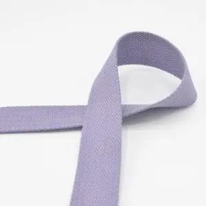 Sangle coton pour sacs lilas 30 mm - La boite à tissus