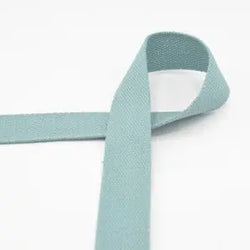 Sangle coton pour sacs menthe foncé 30 mm - La boite à tissus