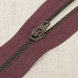 Tirette Metal 5 Bronze Non Séparable 8 cm - La boite à tissus