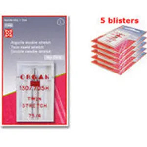 aiguilles double stretch n 75 écartement 4 mm - La boite à tissus